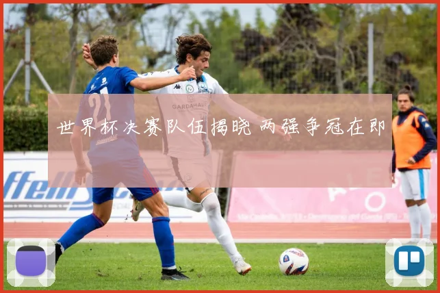 世界杯决赛队伍揭晓 两强争冠在即