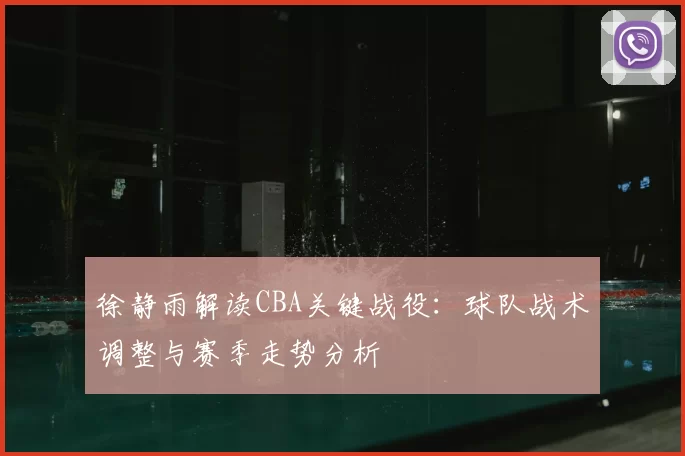 徐静雨解读CBA关键战役：球队战术调整与赛季走势分析
